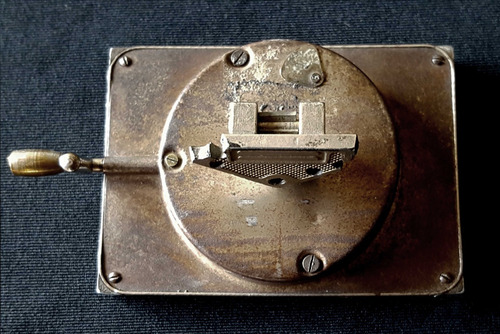 Imagen 4 de 6 de Antiguo Reloj Auto Art Deco Sandoz 8 Days 1930 Travel 27115