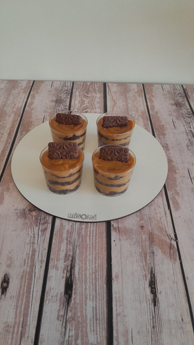 Shots Dulces Postres En Vasos Descartables