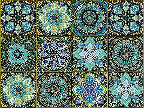 Mandala 12 Piezas 6 X 6 Pulgadas Pegatinas Decorativas ...