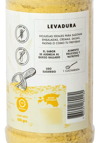 Levadura Nutricional 100 G - Manare