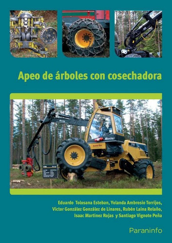Uf0270 Trabajos De Árboles Con Cosechadora (libro Original)