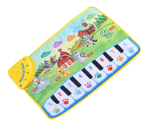 Tapete De Gateo Con Piano Musical Para Bebésniños 