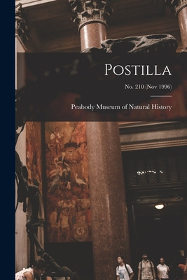 Libro Postilla; No. 210 (nov 1996) - Peabody Museum Of Na...