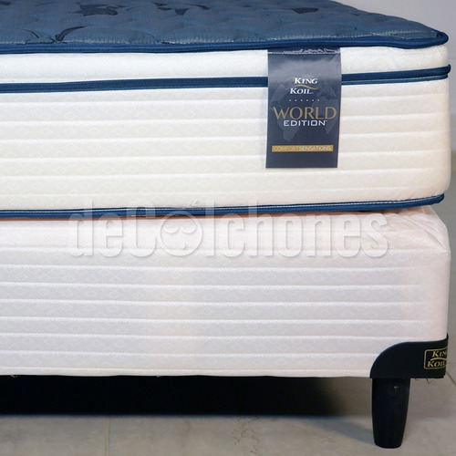 Somier Colchón King Koil Aspen Una Plaza Y Media 100 X 200
