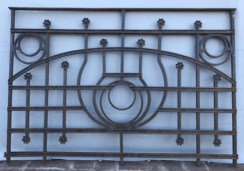 Par Balcones Antiguos Hierro Art Deco , 1.22m. Art. 4842 (Usado)