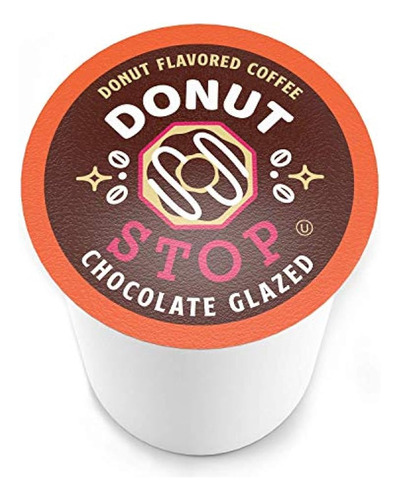 Cápsulas de café com sabor Donut Stop, compatíveis com Cafet