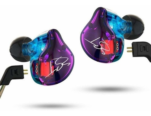 Imagen 1 de 1 de Auriculares In Ear Kz Zst Pro Dual Driver + Estuche Original - Representante Oficial Kz 