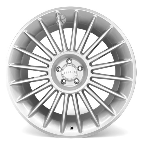 Rines 22 Status Venti 5-112 Mercedes Audi Vw Precio Par Gloss Silver