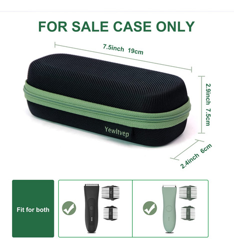 Funda Para Afeitadora Meridian Yewltvep, Bolsas Rígidas Mans