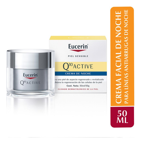 Eucerin Q10 Active Crema Facial Antiarrugas De Noche