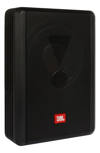 2 Caixas Ativas Jbl Slim Sw8a-ms Subwoofer 200w + 2x100w Cor Preto 110v/220v