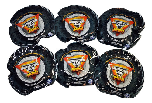 Monster Jam Mini Serie 15 *incluye 6 Sobres Verde