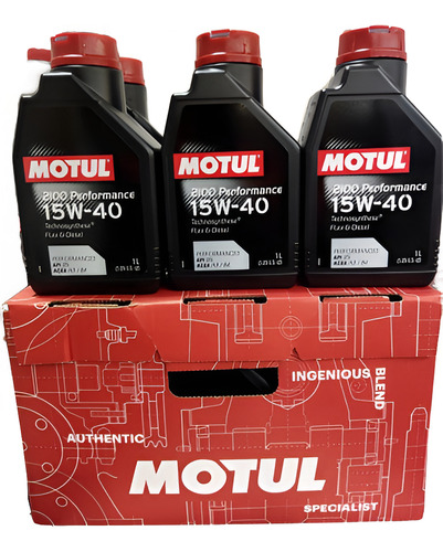 Aceite 15w-40 Semisintético Motul Original 2100 Performance