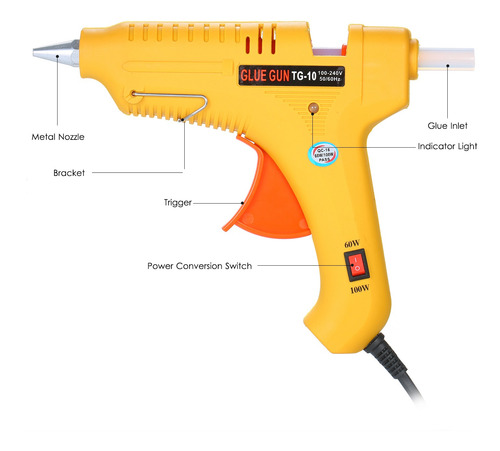 Máquina De Fusión En Caliente Diy Glue Power Glue Hot Gt-10