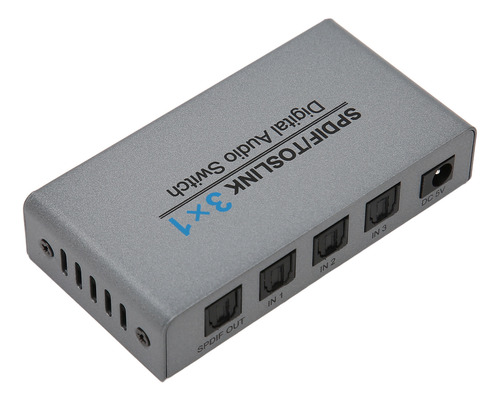 Sonido Digital Spdif Para Control Remoto Óptico Toslink De 3