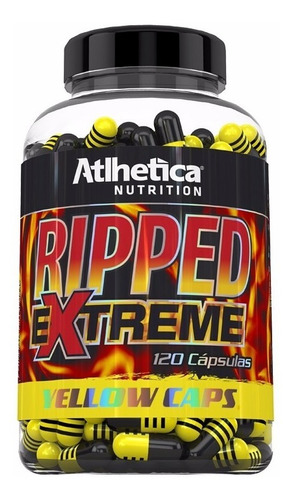 Ripped Extreme Yellow Caps (120caps) - Atlhetica