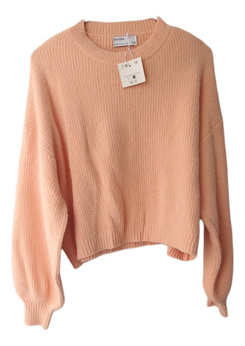 Sueter Bershka M Salmon Mujer 