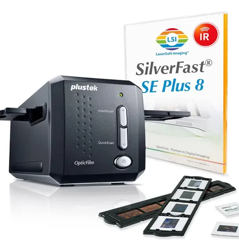 PLUSTEK Optic Film 8200i SE フィルム スキャナー Gravador Para Diapositivas 8200i Se Salida De 7200ppp/48 Bit