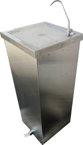 Dispensador Fuente De Agua Fria Filtrada Accionada Por Pedal