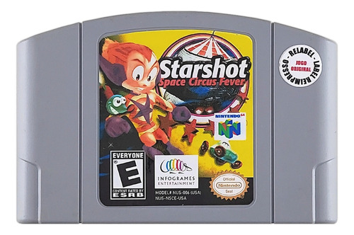 Starshot Space Circus Fever Original Nintendo 64 N64