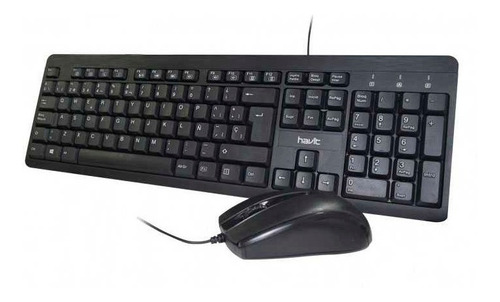 Combo De Teclado Y Ratón Alámbrico Havit Kb611cm