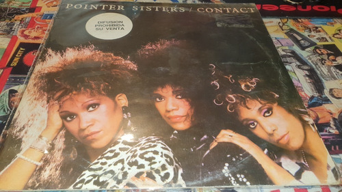 Pointer Sisters Contact Lp Vinilo Muy Buen Estado Promo 1986