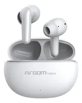Comprar Audífonos Inalámbrico Bluetooth Argom SkeiPod Enc E20 Blanco