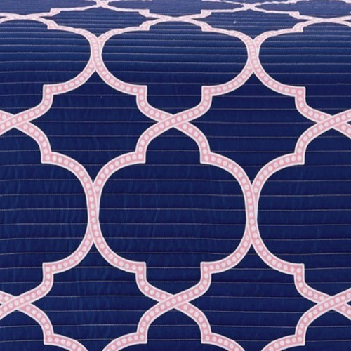 Imagen 4 de 6 de Cubrecama Quilt Cover Reversible +fundas Twin Calgary D2
