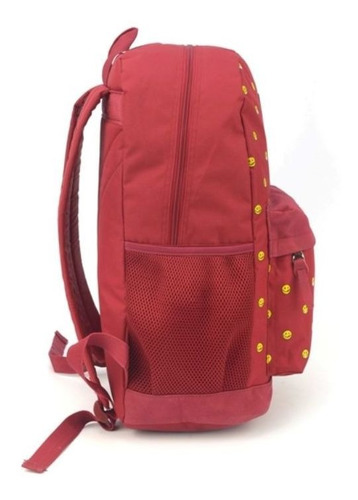 Imagem 2 de 3 de Mochila De Costas Joe Boxer Emoji Ii Vermelha
