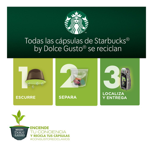 Starbucks Nescafé Dolce Gusto Cápsulas De Café White Mocha