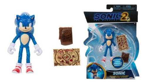 Sonic Figura Muñeco Juguete Articulable Jakks Niño Niña Mas