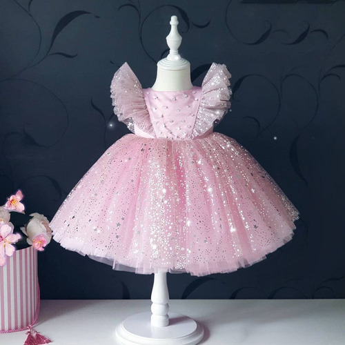 Vestido De Tutú Con Diseño De Unicornio Para Niña, Para Niña