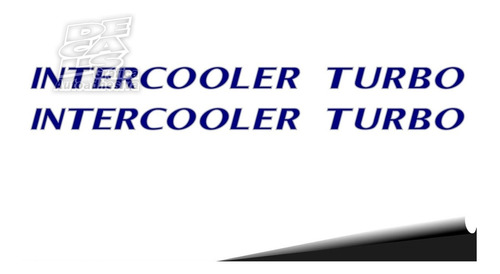 Calco Intercooler Turbo De Hyundai Galloper Juego 2 Unidades