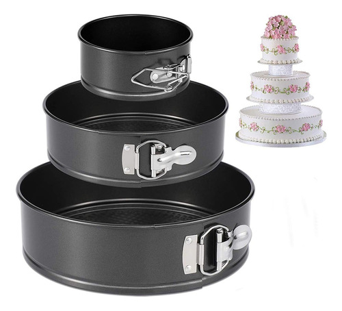A Moldes Pasteles Desmontables Revestimiento Antiadherente.