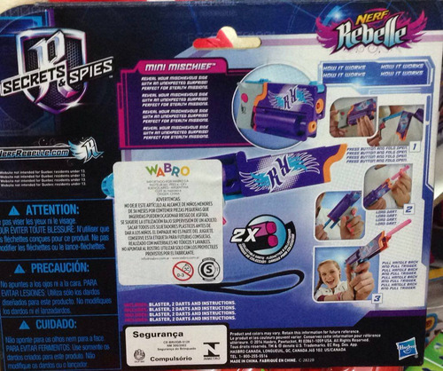 Imagen 2 de 2 de Pistola Nerf Rebelle
