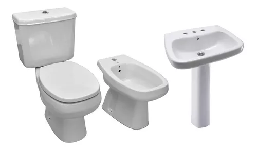 Combo Inodoro Con Mochila Bidet Roca Monaco Baño Envio Grati