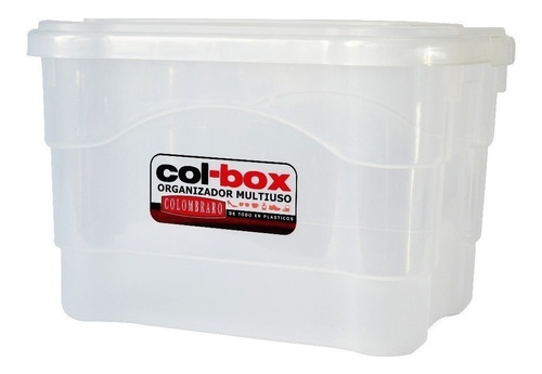Caja De Plastico Apilable X 25 Lts Colombraro Colbox Prm