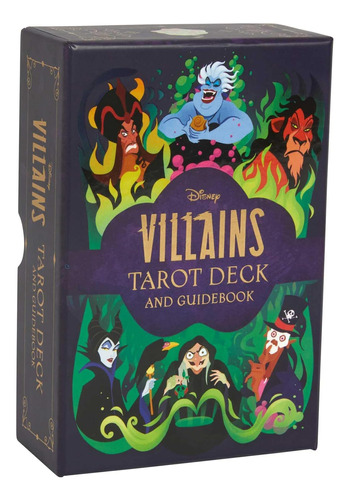 Libro: Mazo Tarot Y Guía Villanos Disney | Baraja