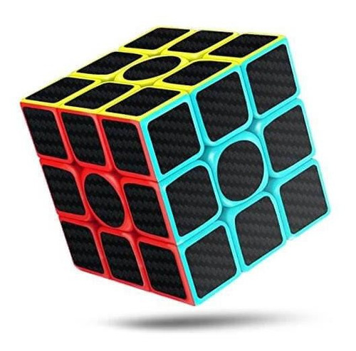 Cubo Rubik 3x3, Fibra De Carbon