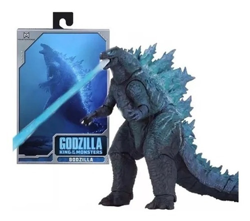 Godzilla Rei Dos Monstros Raio Luz Azul Figure Boneco 18cm 