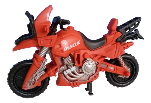 Dante42 Juguete Motocicleta Militar Combate