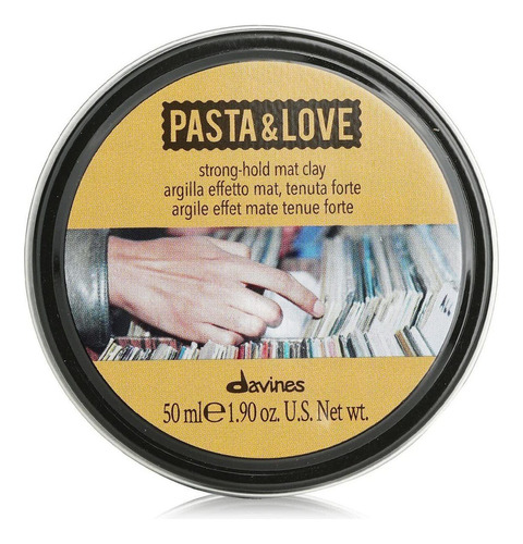 Davines Pasta & Love - Arcilla De Peinado Fuerte Para Hombr.