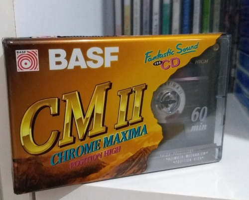 Fita Cassete Basf Chrome Máxima 60 Min. Nova Lacrada :)