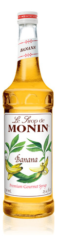 Jarabe Monin Banana Botella 750 Mililitros