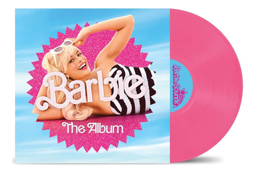 Barbie Movie 2023 Soundtrack Rosa Hot Pink Lp Vinyl