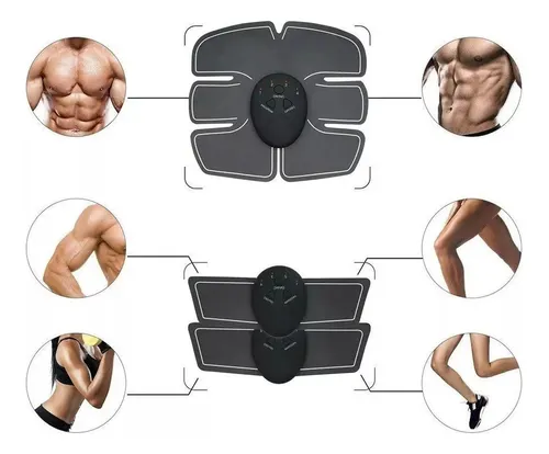 Parches Electroestimulador Completo P Abdomen Brazos/piernas