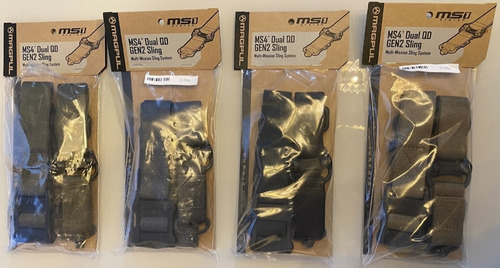 Bandoleira Sling Magpul Ms4 Dual Qd Gen2 1 Ou 2 Pontos (usa) Cor Cinza Stealth Gray