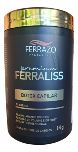Botox Capilar Ferraliss Sem Formol Ferrazo
