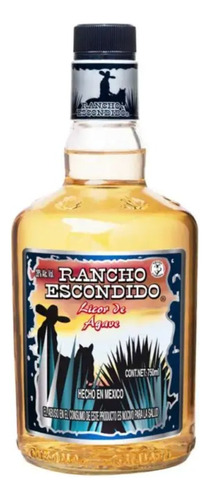 Licor De Agave Rancho Escondido 750 Ml