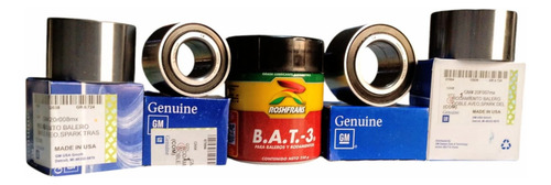 Kit 4 Baleros Del. Y Tras. Spark 1.2l (2017) C/grasa Bat-3